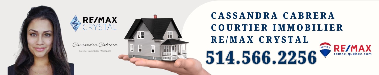 Cassandra Cabrera - Courtier immobilier RE/MAX Crystal  Saint-Eustache