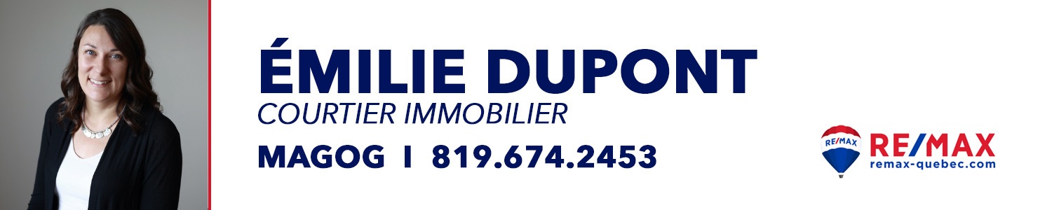 Émilie Dupont RE/MAX - courtier immobilier Magog