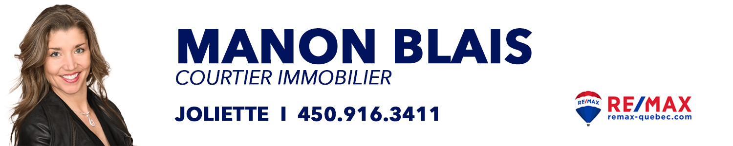 Manon Blais courtier immobilier Inc. Remax Prestige Joliette