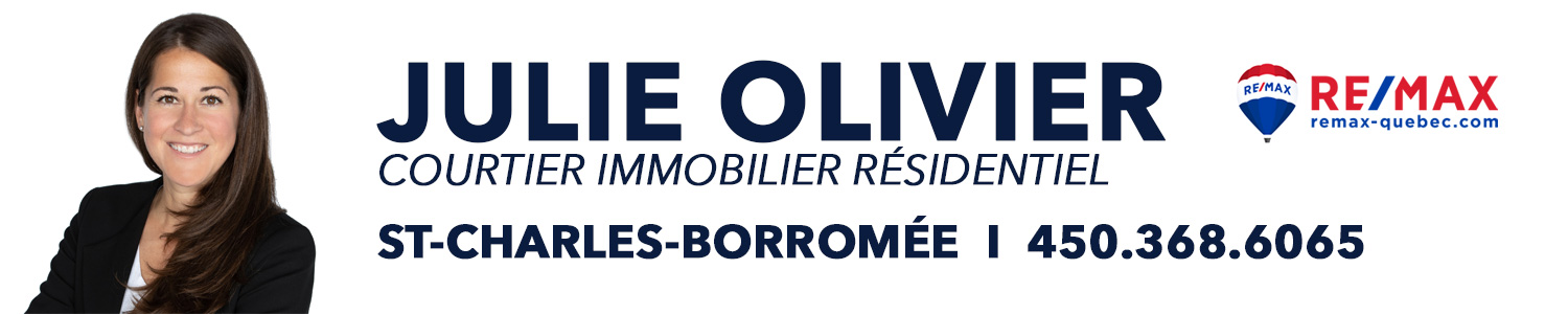 Julie Olivier, RE/MAX Prestige - Courtier Immobilier Saint-Charles-Borromée