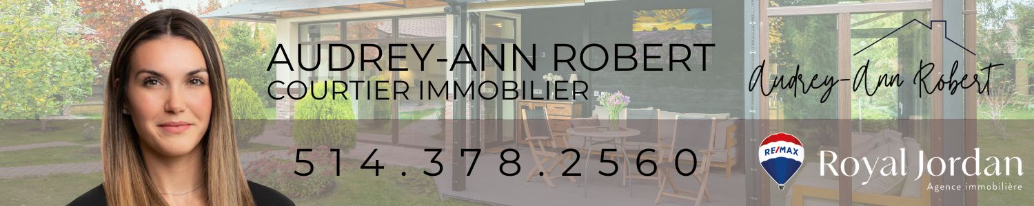 Audrey-Ann Robert Courtier immobilier RE/MAX Royal Jordan