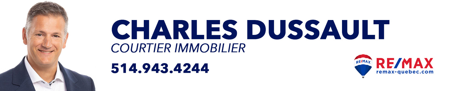 Charles Dussault, Courtier immobilier