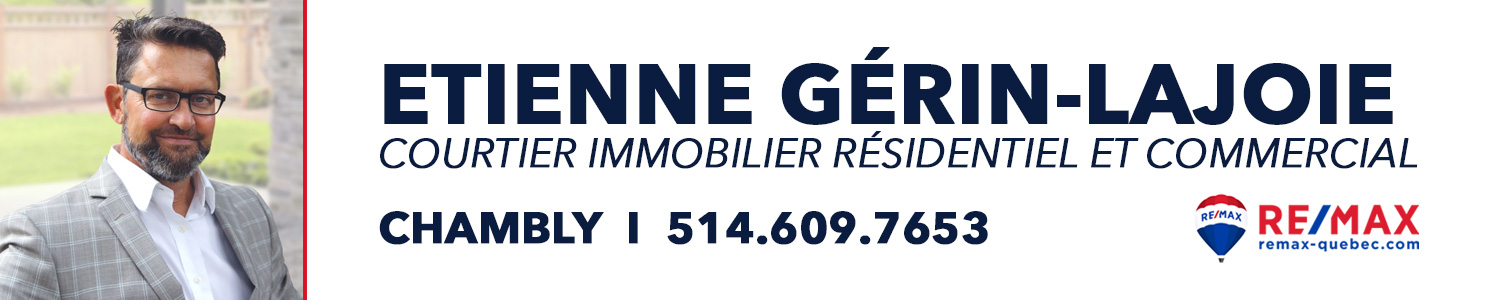 Etienne Gérin-Lajoie Courtier Immobilier Re/Max