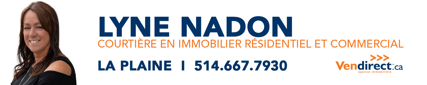 Lyne Nadon Courtier immobilier La Plaine