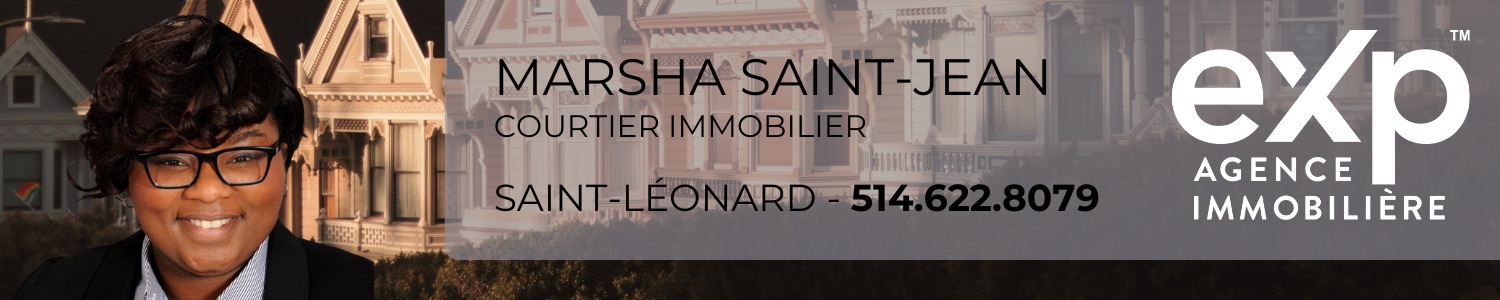 Marsha Saint-Jean - Courtier immobilier Saint-Léonard