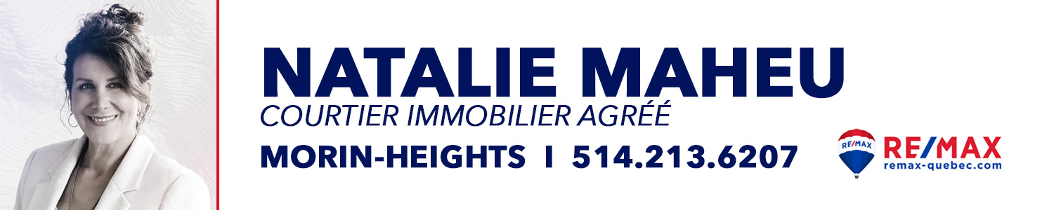 Natalie Maheu, Maisons-Laurentides, courtier immobilier