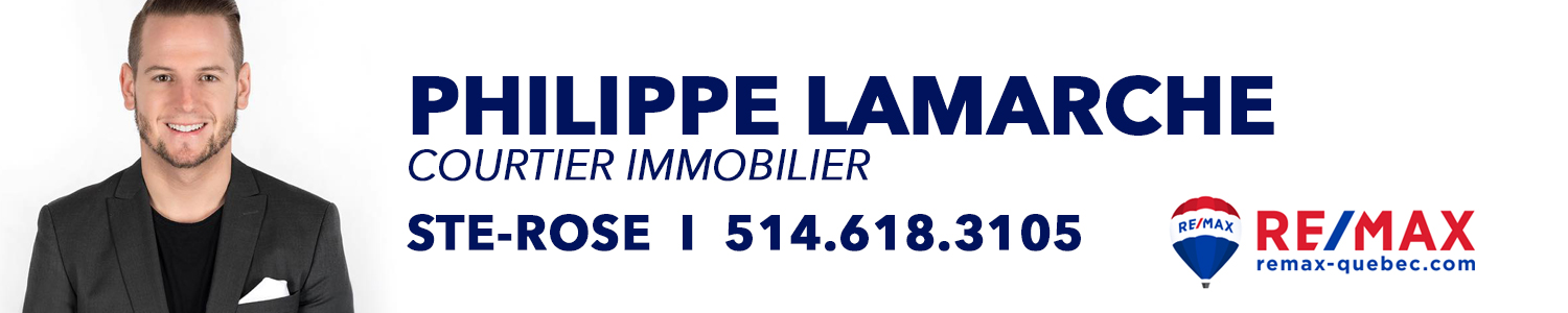 Philippe Lamarche Courtier Immobilier REMAX Sainte-Rose