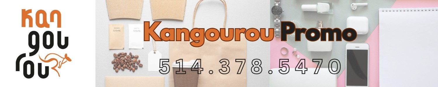 Kangourou Promo - Articles Promotionnels, Vêtements Corporatifs, Services d'imprimerie Montréal
