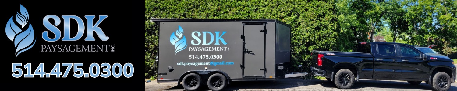 SDK Paysagement Inc. - Entretien paysager, Tonte de gazon, Résidentiel et commercial Chambly