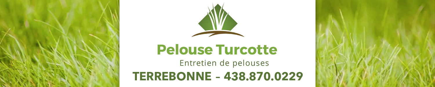 Pelouse Turcotte - Tonte, Entretien, Pose de tourbe Terrebonne