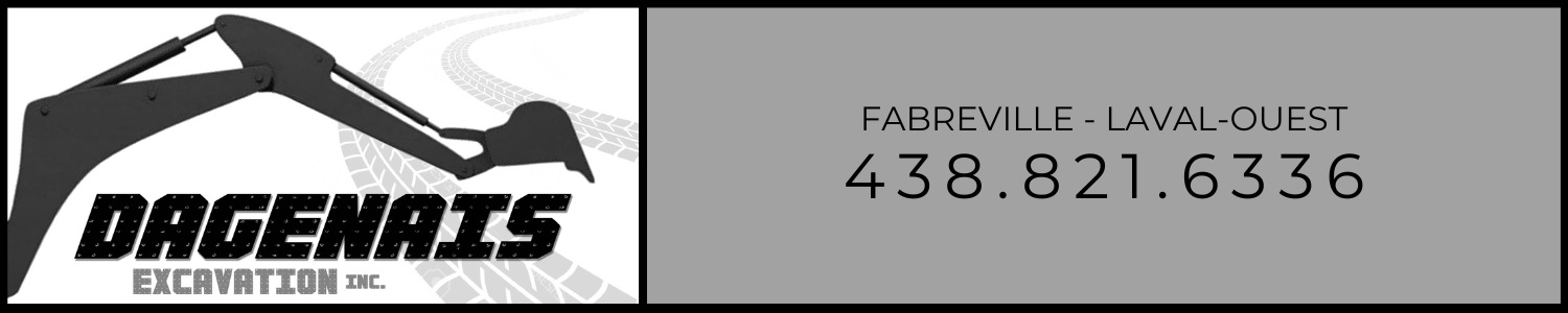 Dagenais Excavation inc - Drain français, Installation Septique, Égout, Aqueduc Fabreville