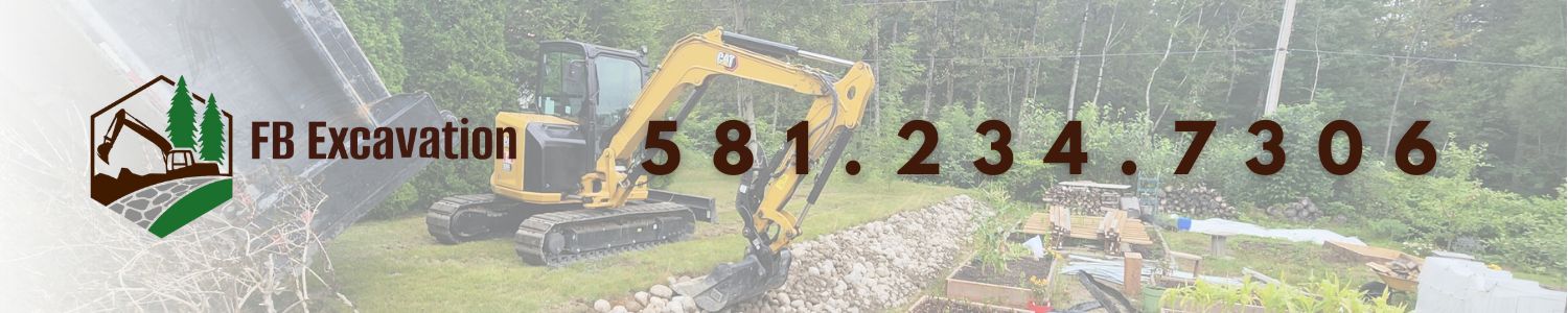 FB Excavation - Excavateur, Drain Français La Baie