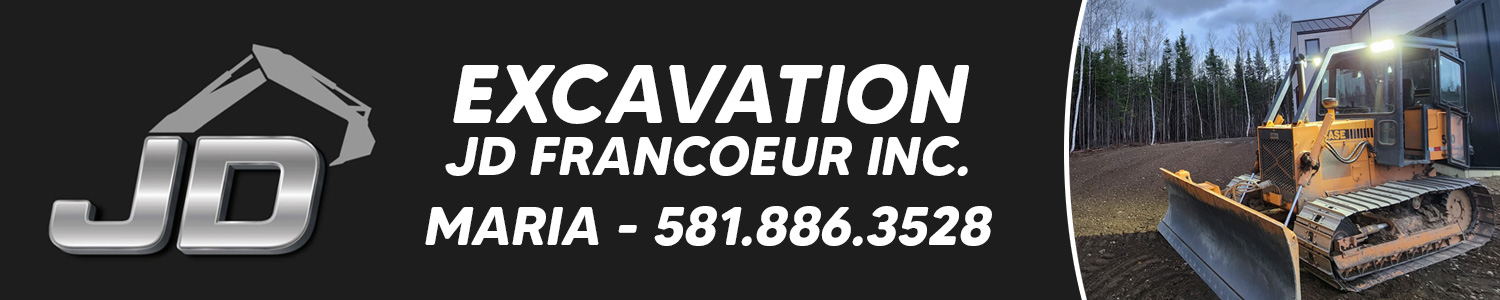 Excavation JD. Francoeur Inc. - Drain Français, Terrassement, Réparation de fissures