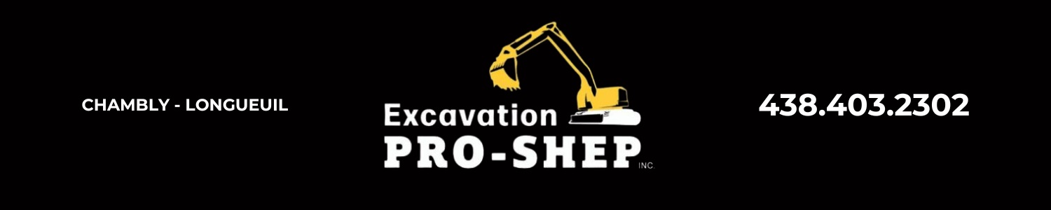 Excavation Pro-Shep Inc. | Drain Français, Terrassement - Fissures Chambly