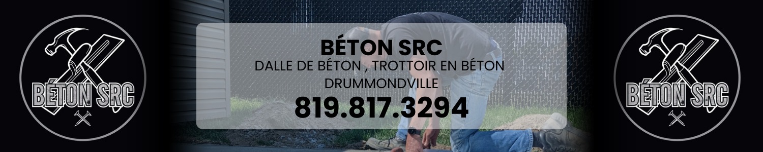 Béton SRC - Dalle de béton , Trottoir en béton Drummondville