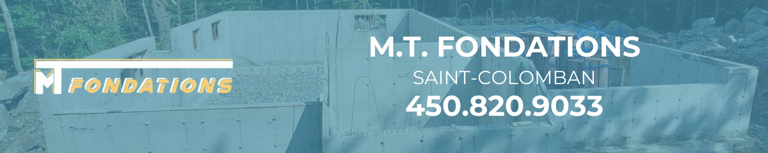 M.T. Fondations  - Coffrage de Béton Saint-Colomban