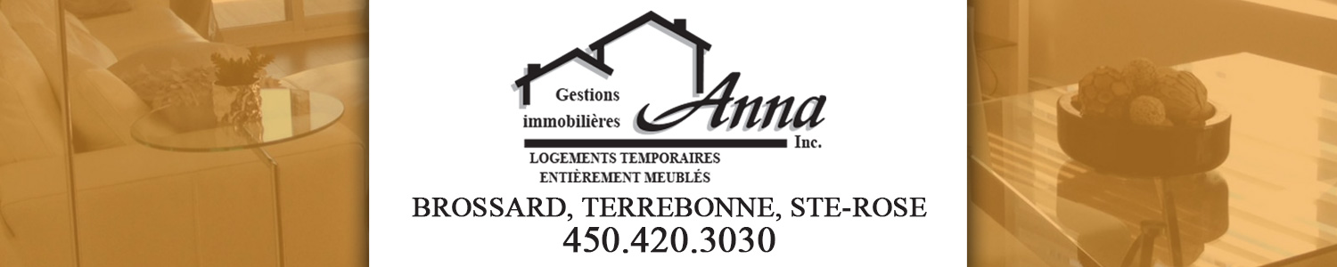 Gestions Immobilières Anna Inc. - logements court terme