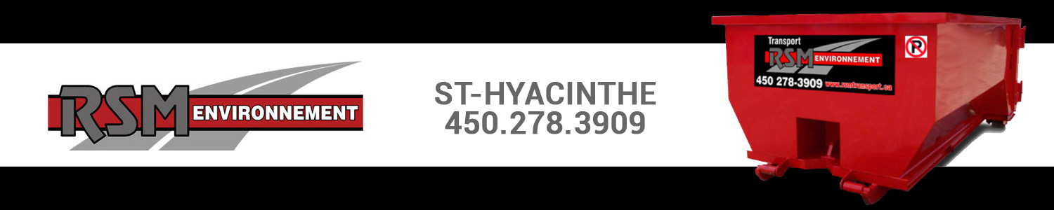 RSM ENVIRONNEMENT - Location de conteneurs, Bac à déchets Saint-Hyacinthe