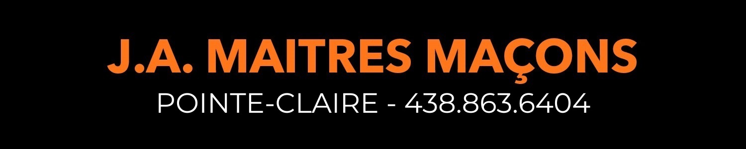 J.A maitres Macons inc - Entrepreneur en Maçonnerie Pointe-Claire