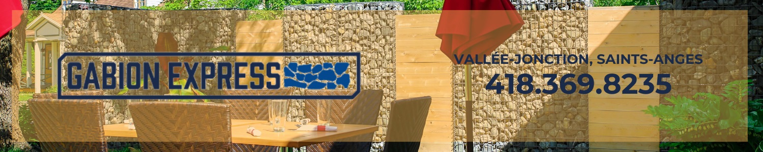 Gabion Express Inc. - Mur de soutènement, Clôture, Mobilier Extérieur