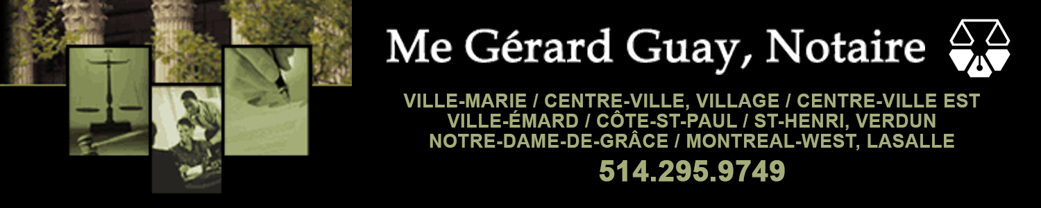 Me Gérard Guay, Notaire, Expert en droit des aînés