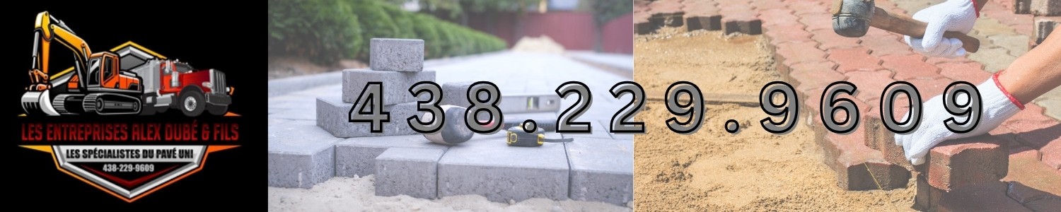 Les Entreprises Alex Dubé & Fils -  Entrepreneur en pavé-uni Longueuil