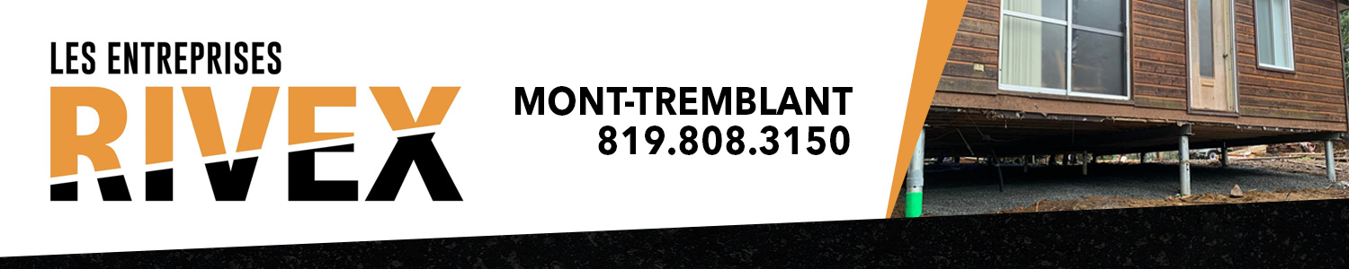 Les Entreprises Rivex - Stabilisation, Redressement sur Pieux, Mini-Excavation Mont-Tremblant