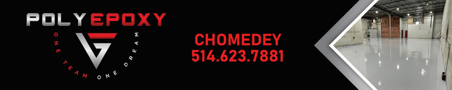 Poly Époxy G - Plancher Époxy Balcon, Contour de Piscine, Sous-sol, Garage Laval