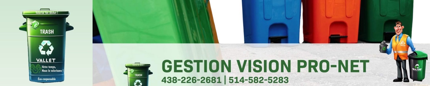 Gestion Vision Pro-Net - Solution sanitaire, Service de gestion des déchets Saint-Laurent 