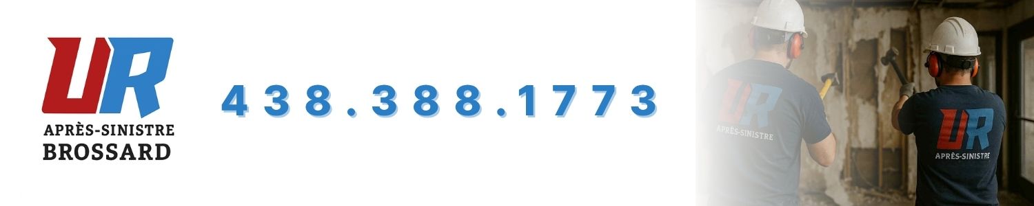 Après-Sinistre Brossard - Décontamination, Restauration, Rénovation