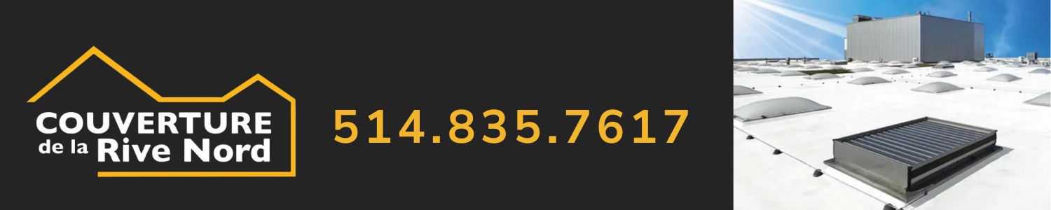 Couverture de la Rive Nord - Toit plat, Couvreur, Déneigement de toiture Saint-François