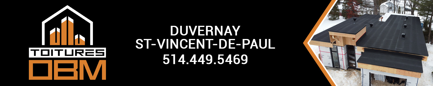 Toitures OBM - Couvreur Commercial - Toit plat, Membrane élastomère