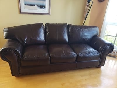 Réparation de Sofa en Cuir, Laval